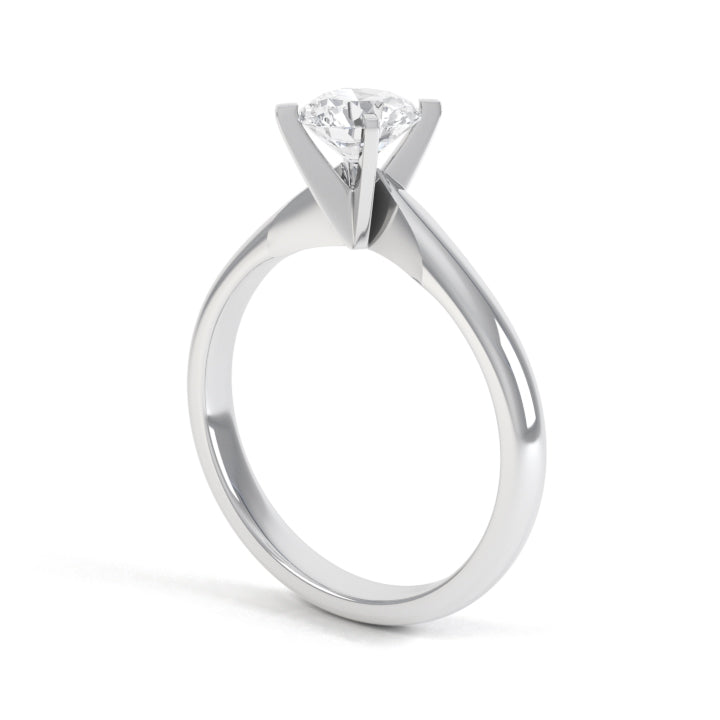1ct G VS Round Brilliant Cut PLAT