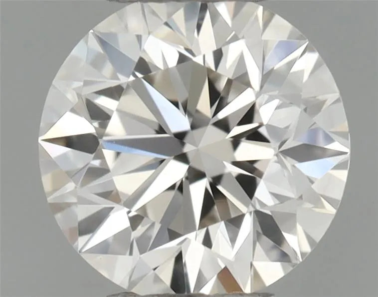0.31ct Round Natural Diamond (Brown, Clarity VVS2, Cut EX, GIA)