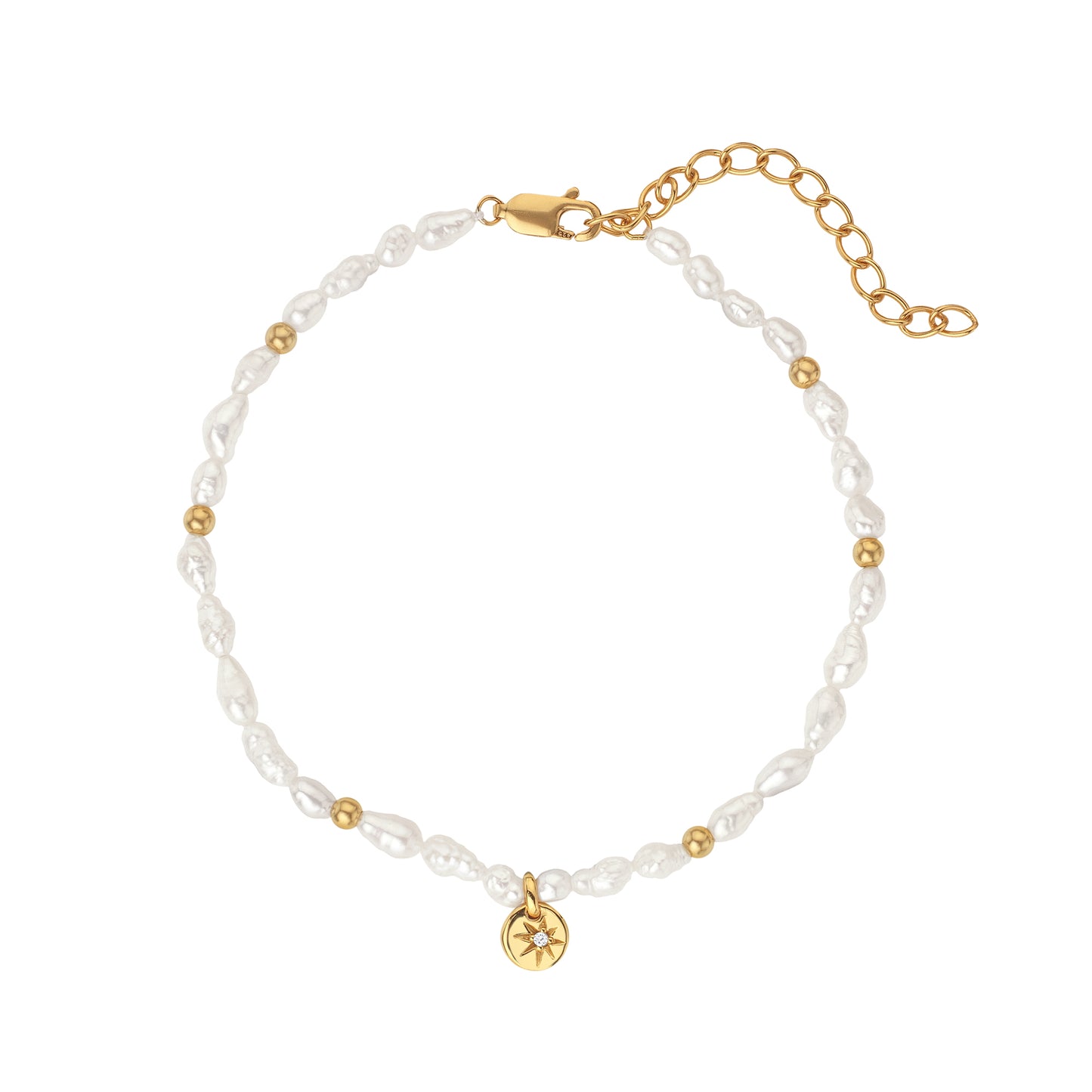 Calm Pearl Lunar Bracelet