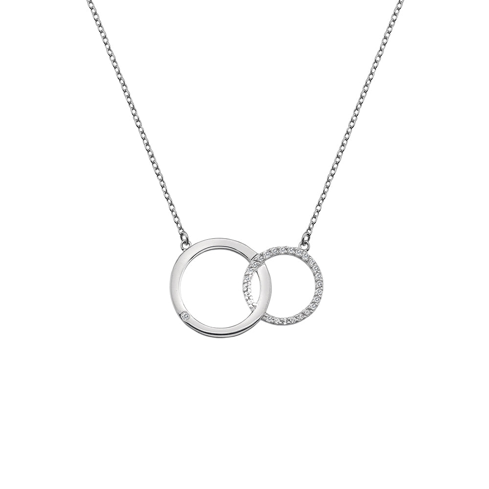 Striking Circle Necklace