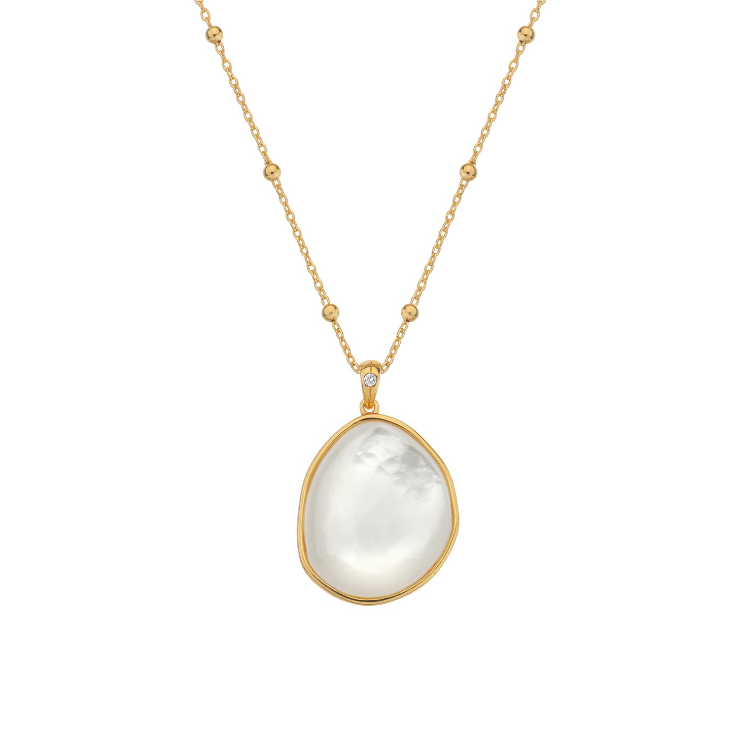 Calm Mother Of Pearl Pendant
