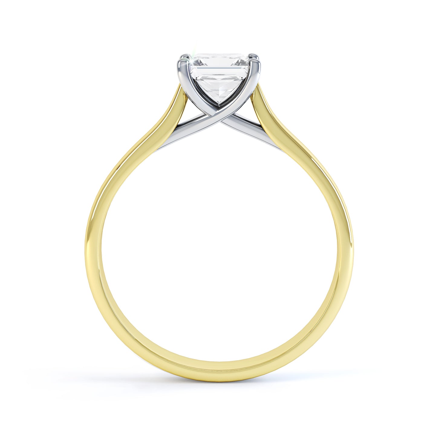 شريط مربع على شكل أميرة مكون من 4 مخالب و4 سلاسل على شكل تاج