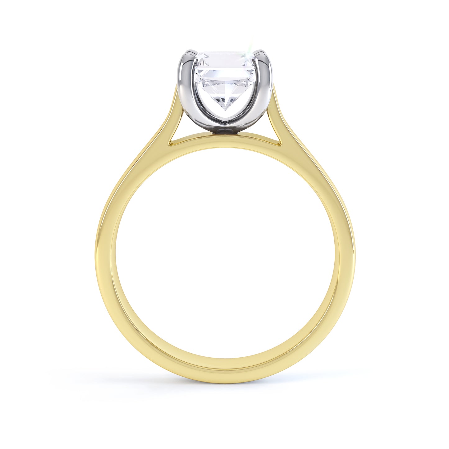 شريط مربع عريض مقطوع بأربعة مخالب