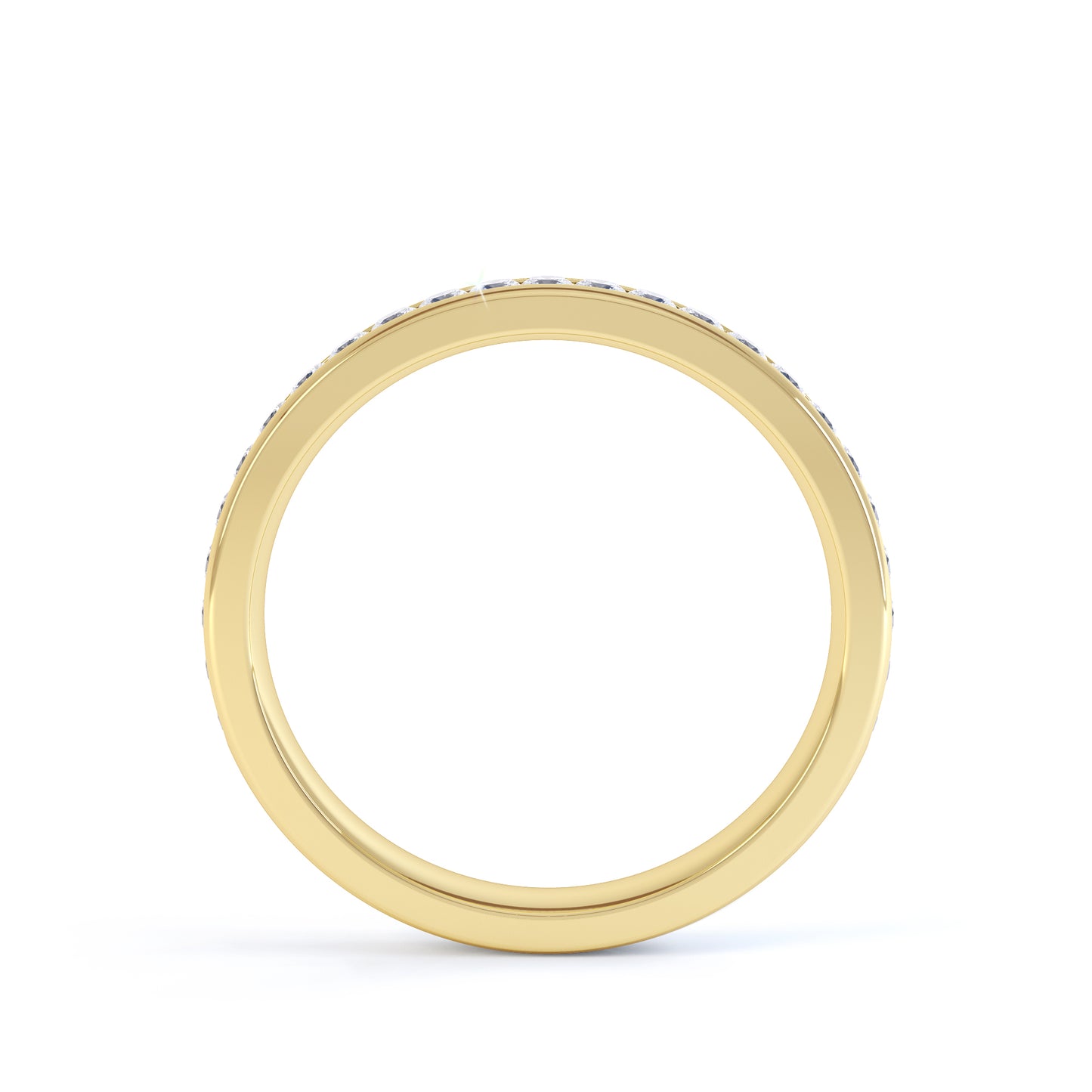 Half Eternity 0.60ct ring Brilliant cut