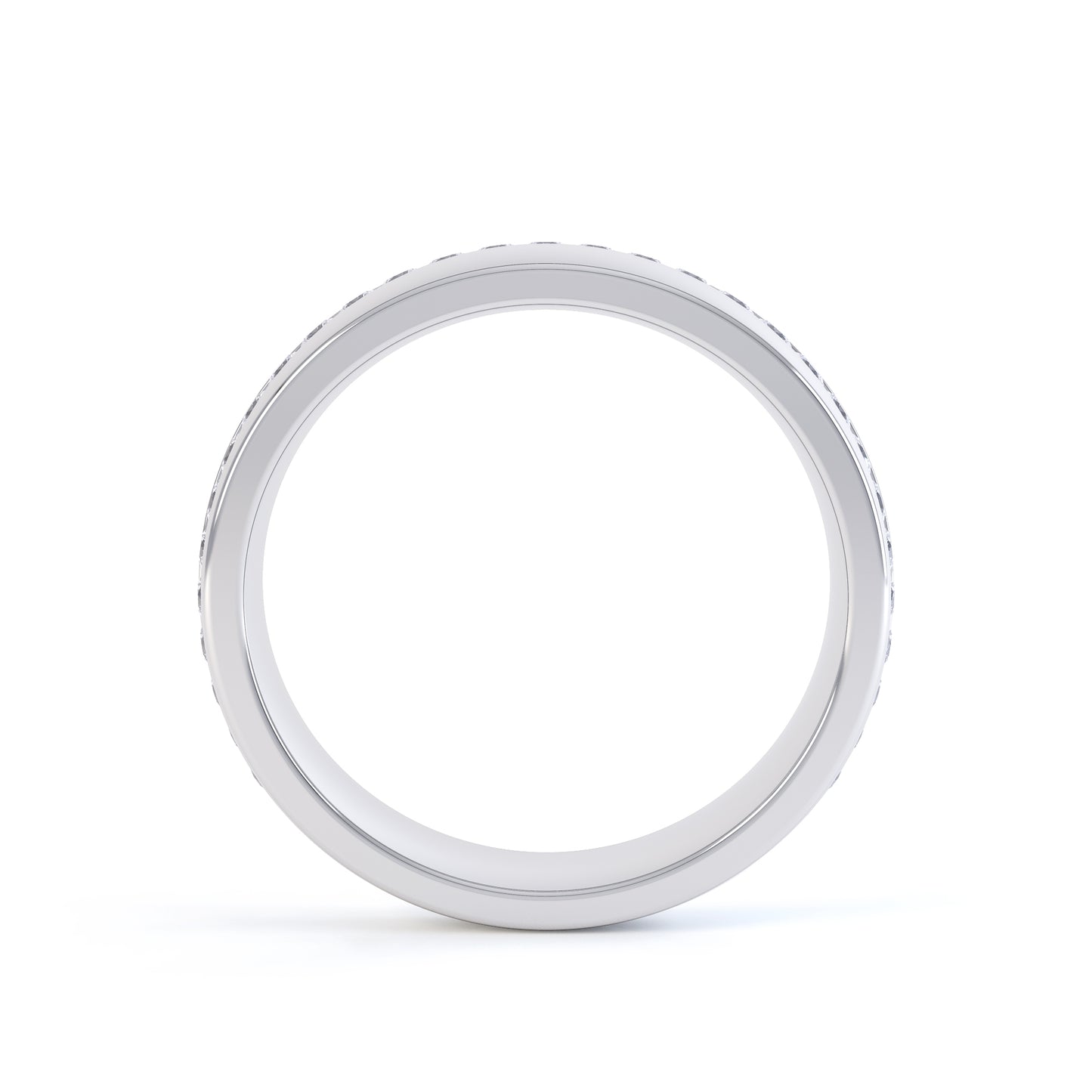 Half Eternity 0.40ct ring Brilliant cut