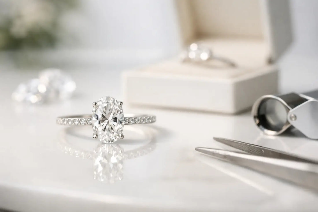 Oval Lab Diamond Ring Review for Buyers