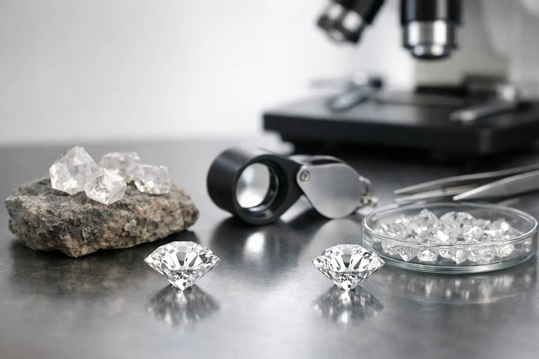 How to Tell Natural From Lab Grown Diamonds