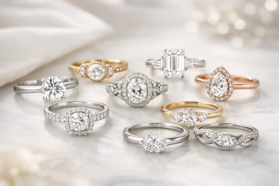 9 Best Diamond Ring Settings for Every Style
