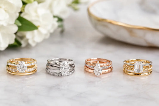 Wedding Band Stacking Ideas for Every Ring