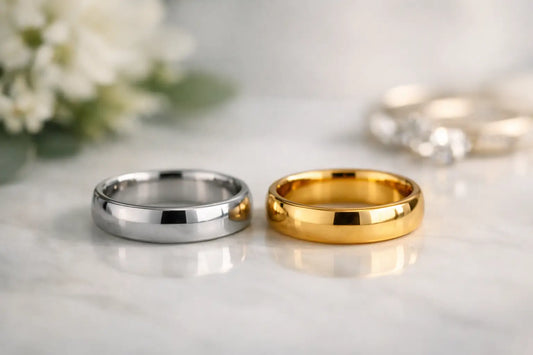 Platinum vs Gold Wedding Bands