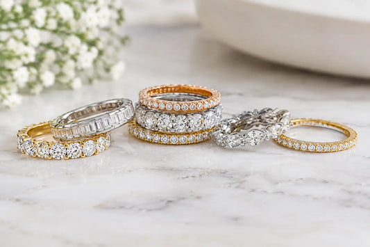 7 Best Eternity Rings for Stacking with Diamonds