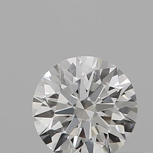 0.04ct Round Natural Diamond (Colour E, Clarity IF, Cut EX, IGI)