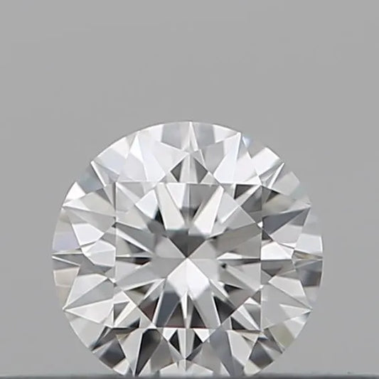 0.04ct Round Natural Diamond (Colour G, Clarity VVS1, Cut EX, IGI Certified)
