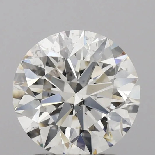 2.04ct Round Natural Diamond (Colour I, Clarity SI1, Cut EX, IGI Certified)