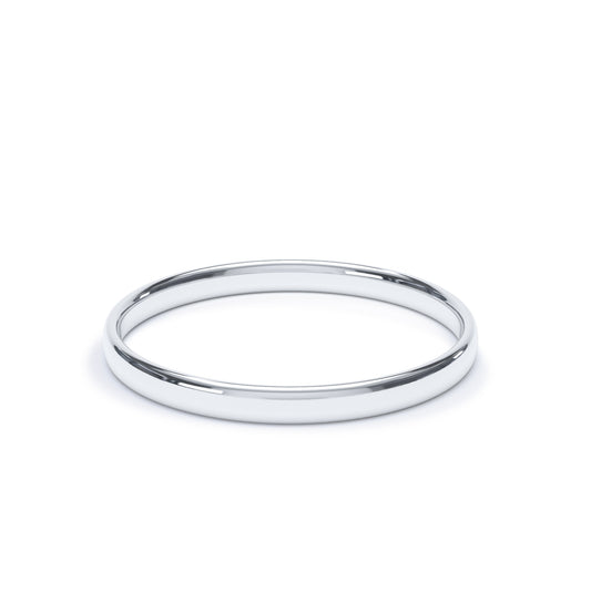 2mm Platinum Wedding Band