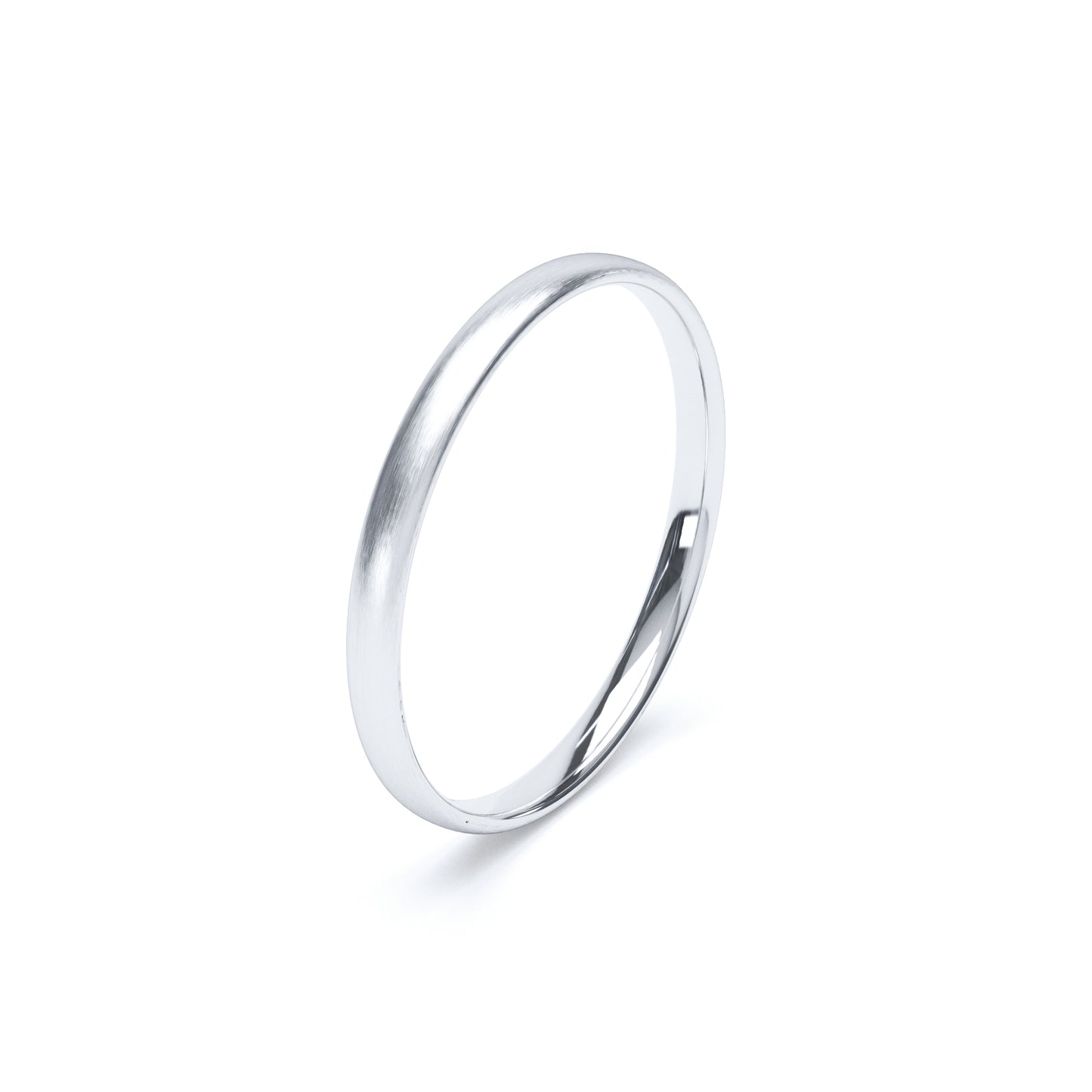 2mm Platinum Wedding Band