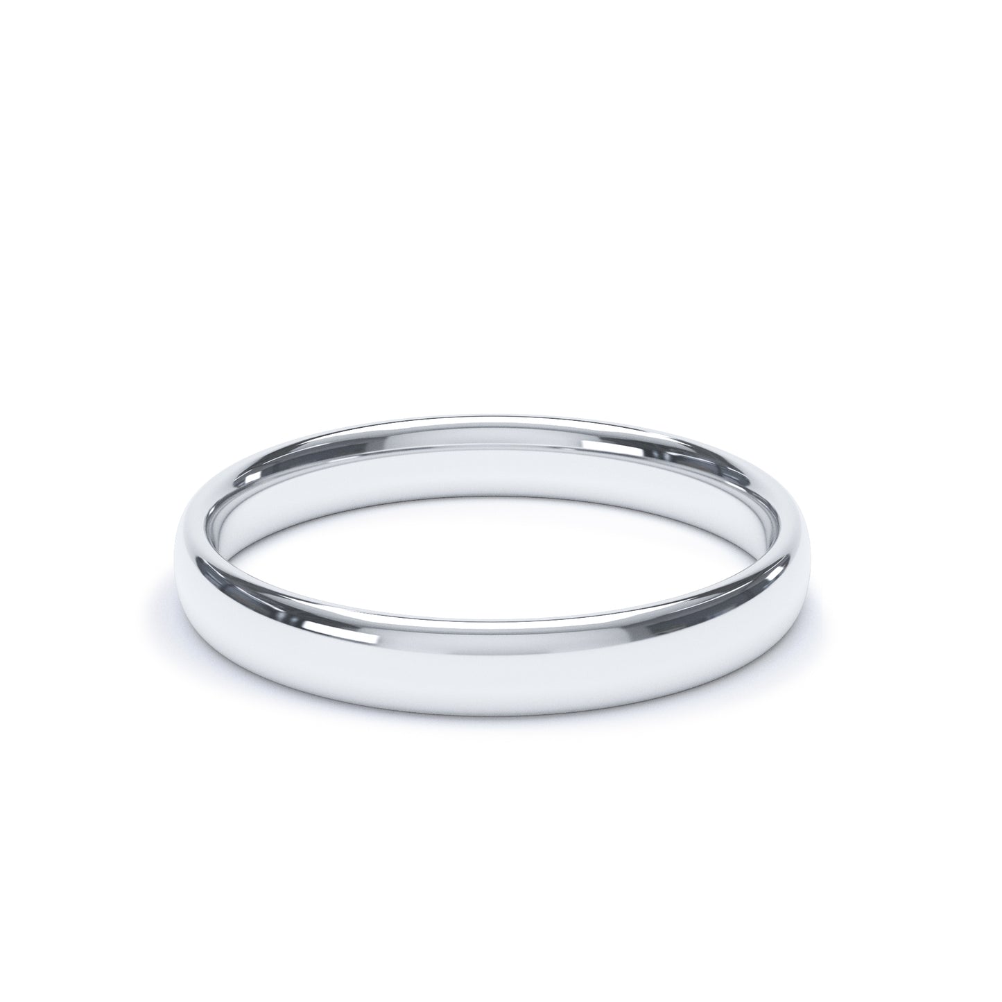 3mm Platinum Wedding Band