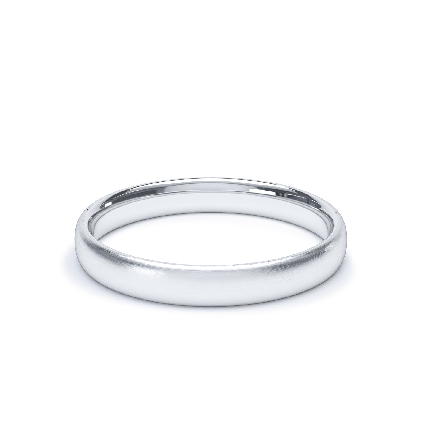 3mm Platinum Wedding Band