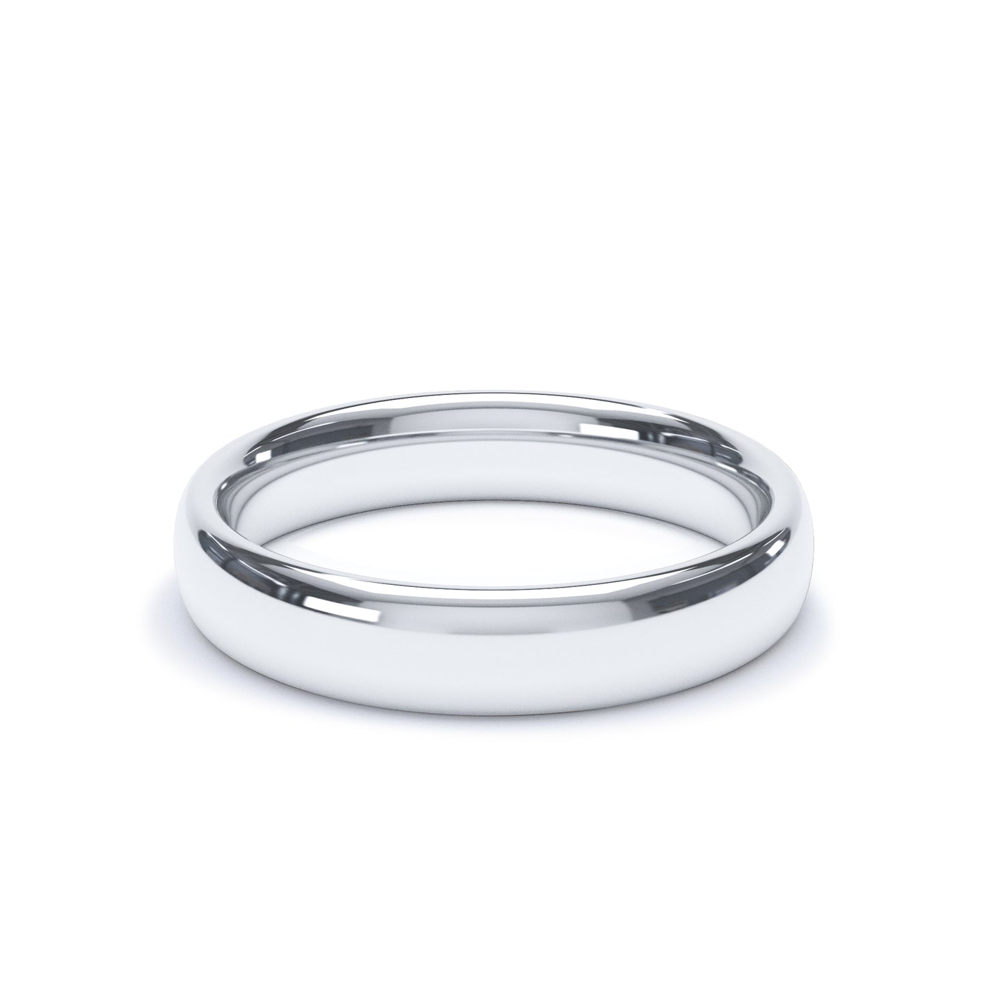 4mm Platinum Wedding Band