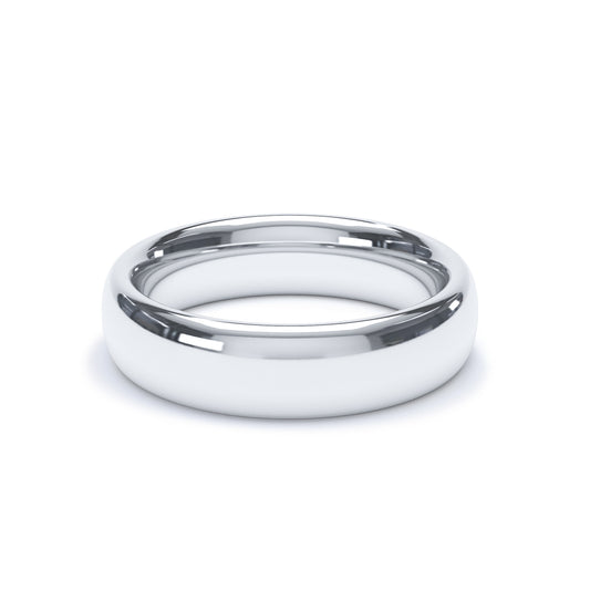 5mm Platinum Wedding Band