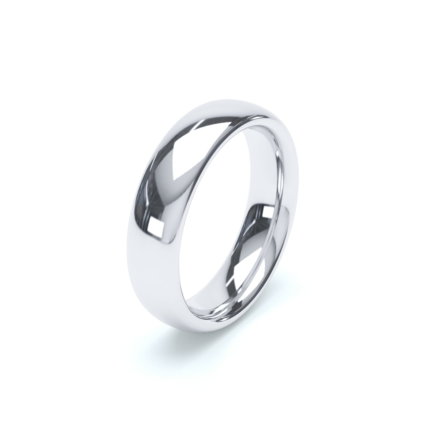 5mm Platinum Wedding Band