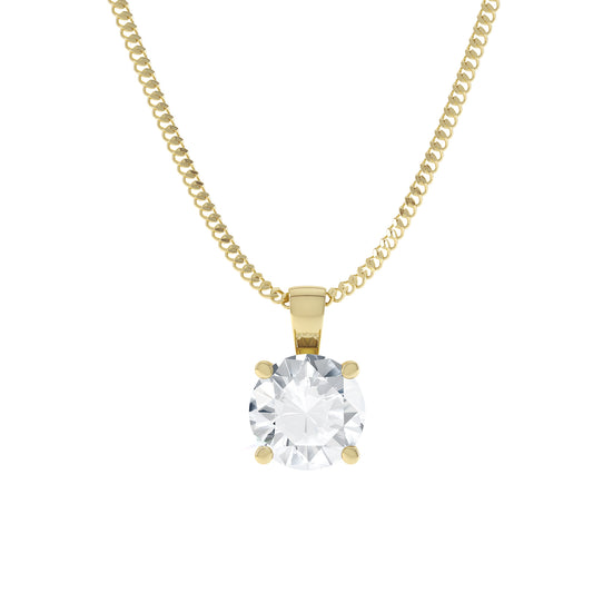 Solitaire Diamond Pendent