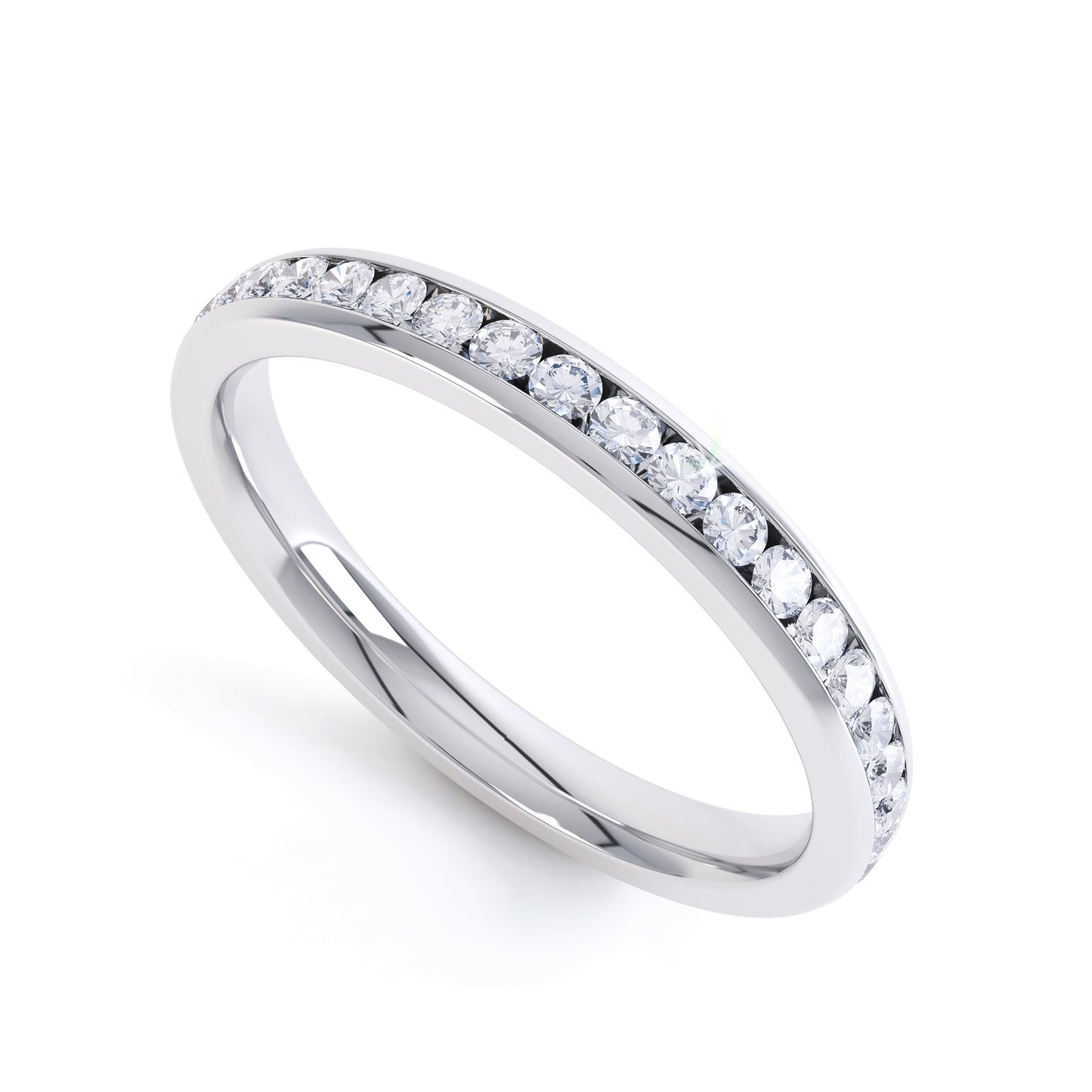 Half Eternity ring Brilliant cut