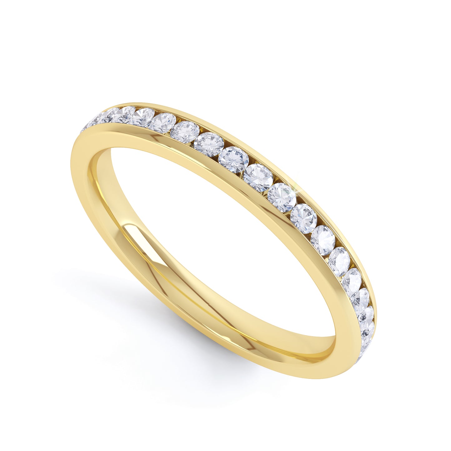 Half Eternity ring Brilliant cut