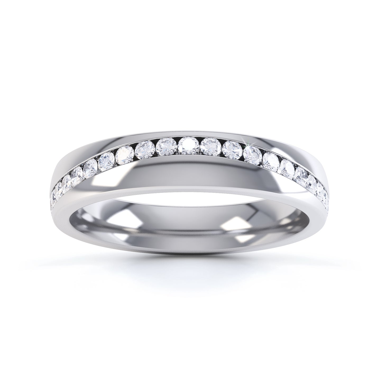 Half Eternity ring Brilliant cut