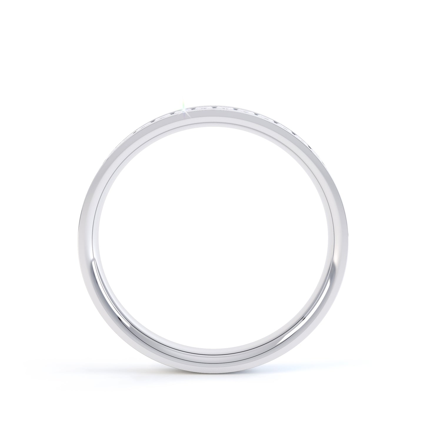 Half Eternity ring Princess cut