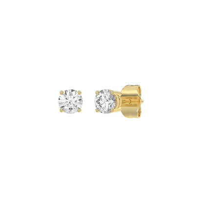 18K Yellow Gold, angled view