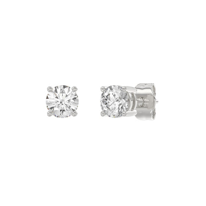 18K White Gold, angled view