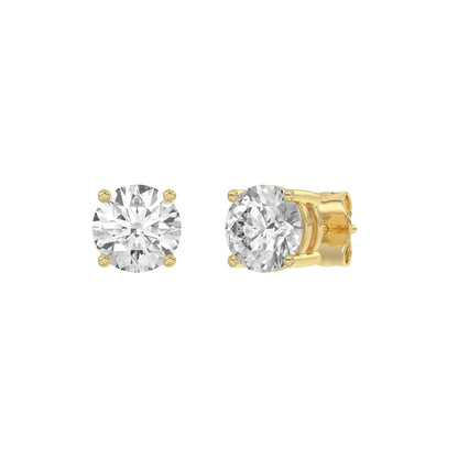 18K Yellow Gold, angled view