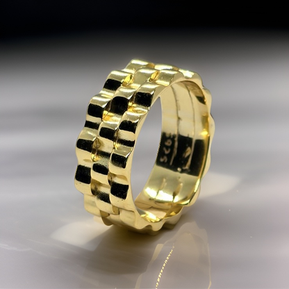 Gold colour ring