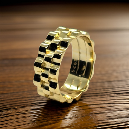 Gold colour ring