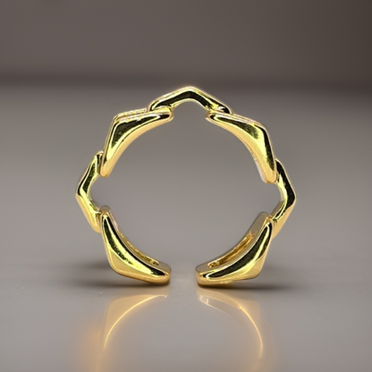Gold colour ring