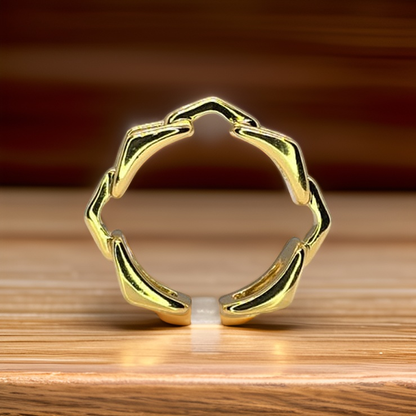 Gold colour ring