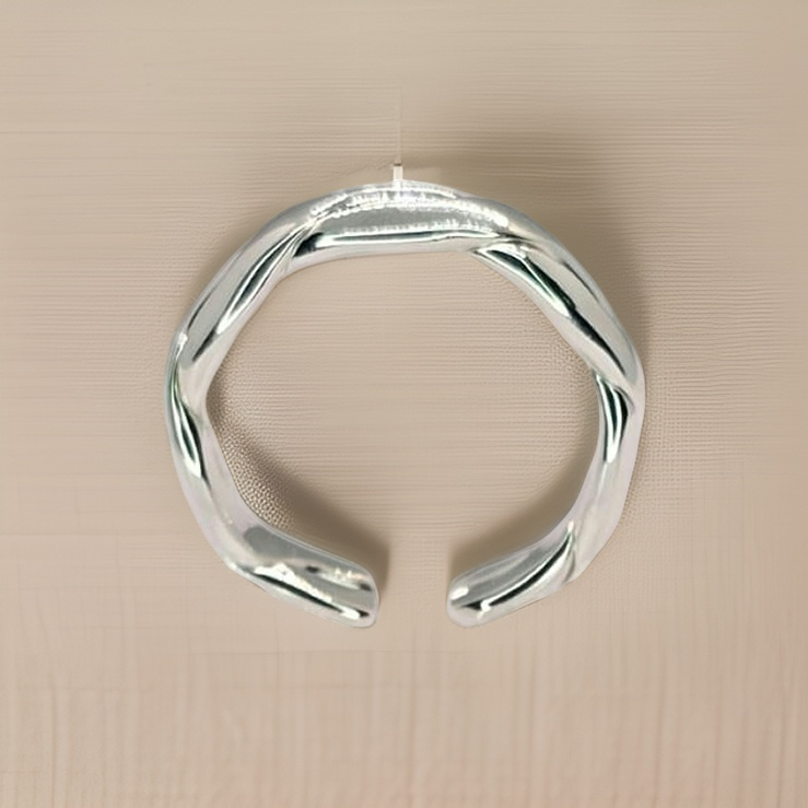 Twist Silver Ring