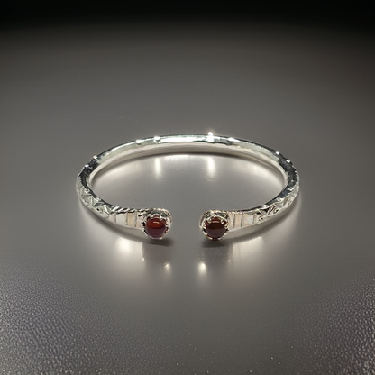 Silver Hakik (Agate) bracelet